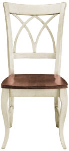 Adams Side Chair ADM1904 two tone adams side chair isolated on white