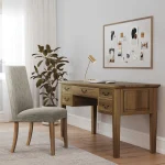 Longmeadow Writing Desk HMO1197A Wormy Maple, 413 Latte Stain & Standard Hardware BP30214-909 Norwalk Side Chair standard with fabric seat & back NOR7114 Wormy Maple, 2504 Moss Cove Fabric & 413 Latte Stain Longmeadow Writing Desk HMO1197A Wormy Maple, 413 Latte Stain & Standard Hardware BP30214-909 Norwalk Side Chair standard with fabric seat & back NOR7114 Wormy Maple, 2504 Moss Cove Fabric & 413 Latte Stain