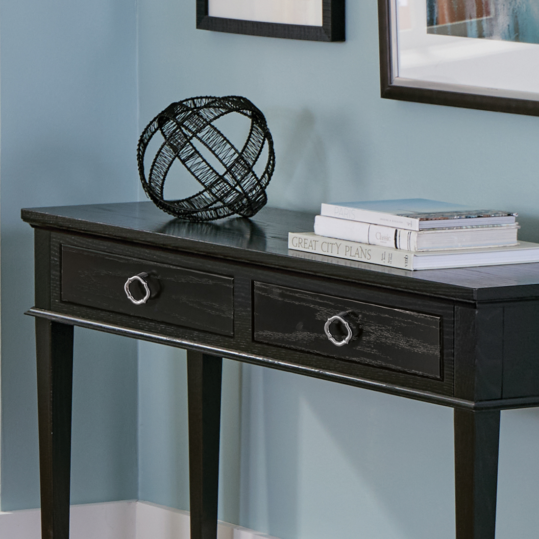 South Port Sofa Table with Hardware K6180-SN.